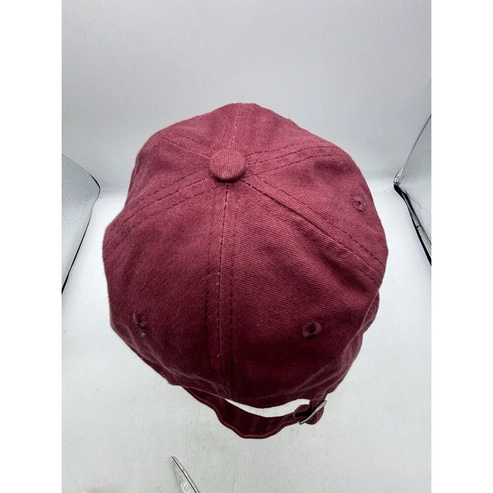 Kanye West Applique Saint Hat Burgundy Rare Saint Pablo Tour